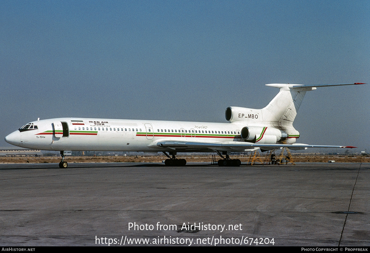 Aircraft Photo of EP-MBO | Tupolev Tu-154M | Iran AirTour Airlines | AirHistory.net #674204