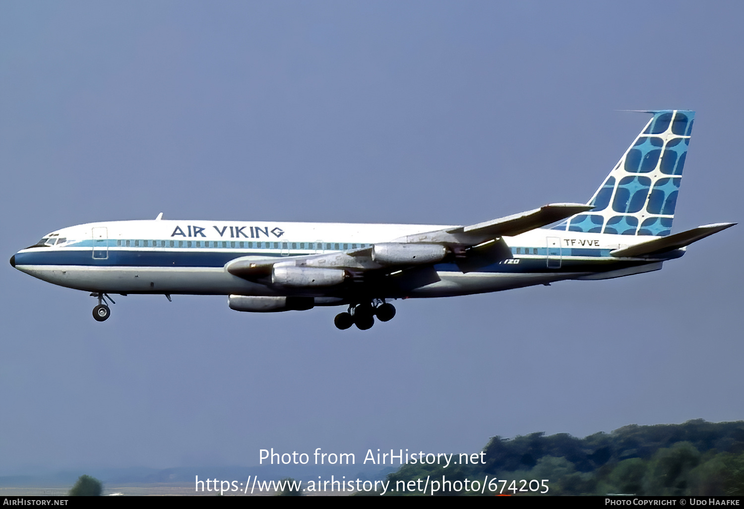 Aircraft Photo of TF-VVE | Boeing 720-025 | Air Viking | AirHistory.net #674205