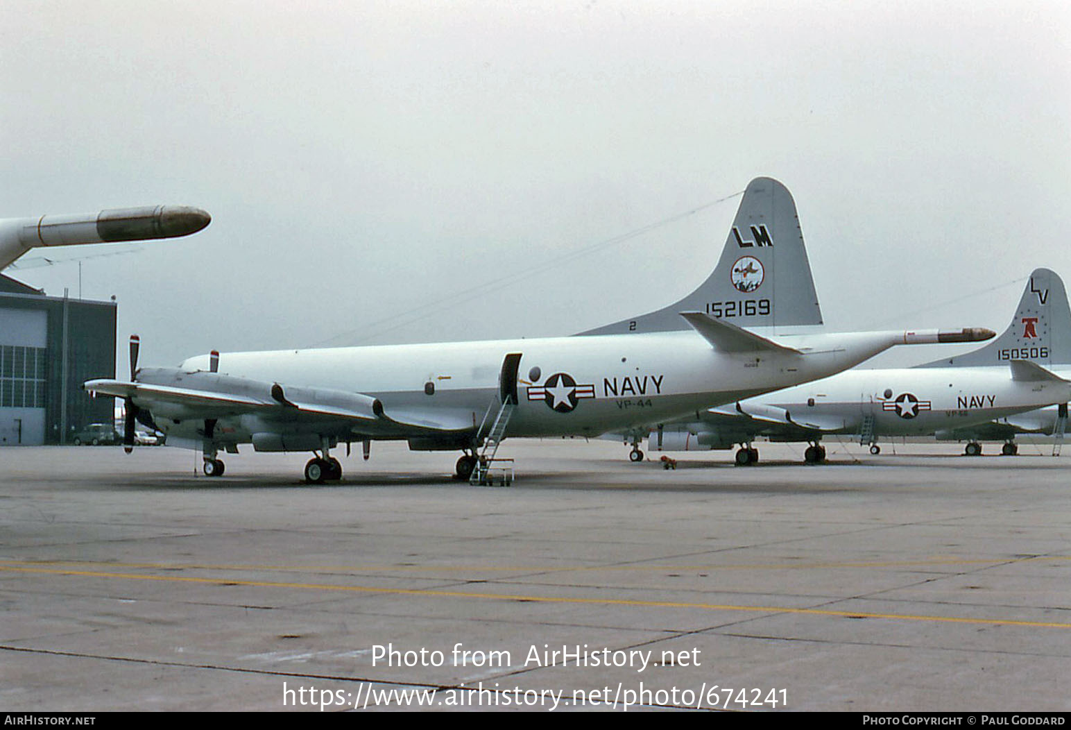 Aircraft Photo of 152169 | Lockheed P-3A Orion | USA - Navy | AirHistory.net #674241