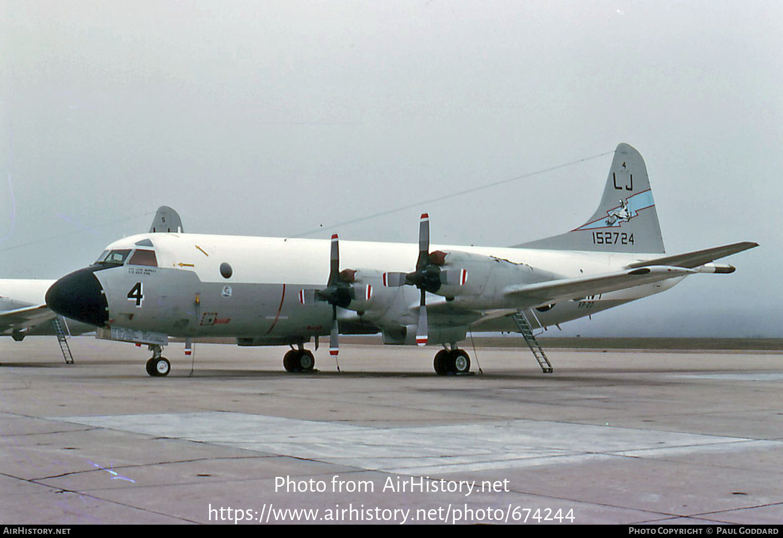 Aircraft Photo of 152724 | Lockheed P-3B Orion | USA - Navy | AirHistory.net #674244