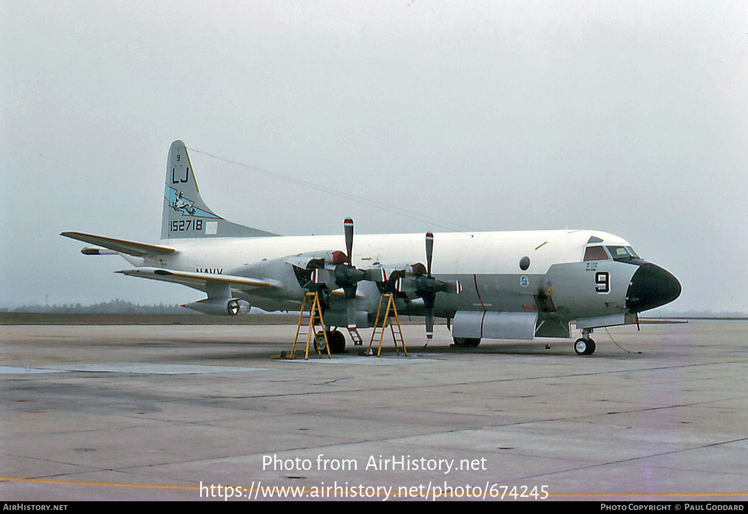 Aircraft Photo of 152718 | Lockheed P-3B Orion | USA - Navy | AirHistory.net #674245