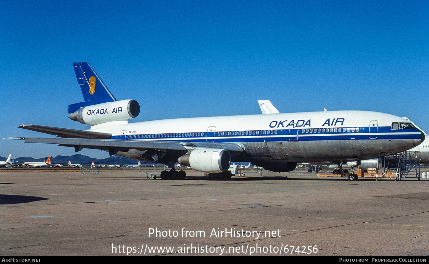 Aircraft Photo of 5N-OGI | McDonnell Douglas DC-10-10 | Okada Air | AirHistory.net #674256