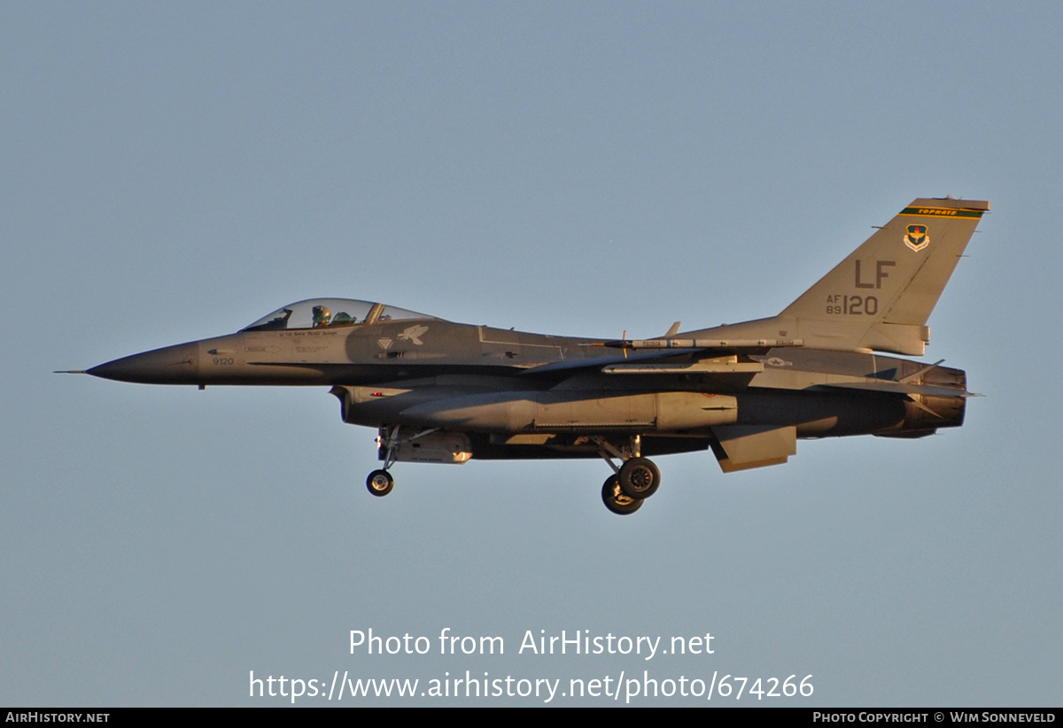 Aircraft Photo of 89-2120 | General Dynamics F-16CM Fighting Falcon | USA - Air Force | AirHistory.net #674266