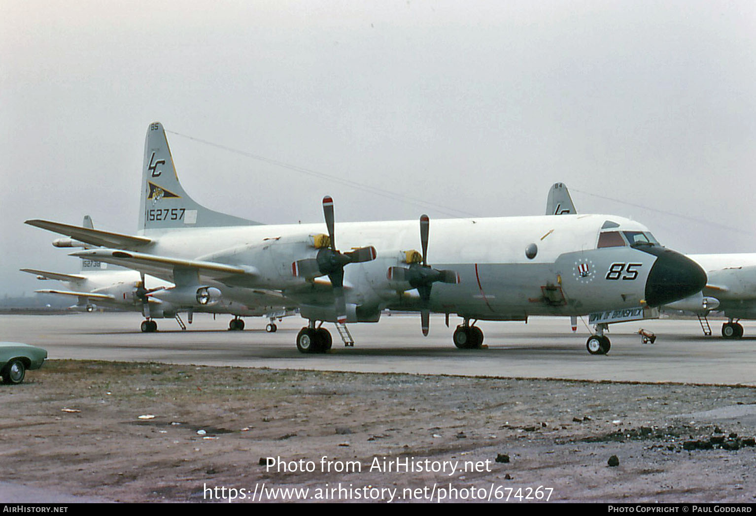 Aircraft Photo of 152757 | Lockheed P-3B Orion | USA - Navy | AirHistory.net #674267