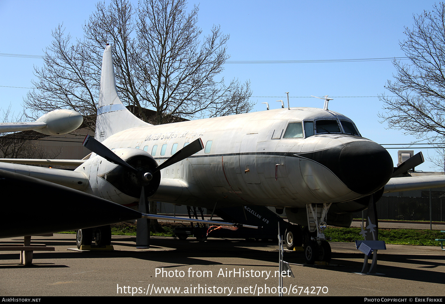 Aircraft Photo of 54-2822 / 42822 | Convair C-131D | USA - Air Force | AirHistory.net #674270