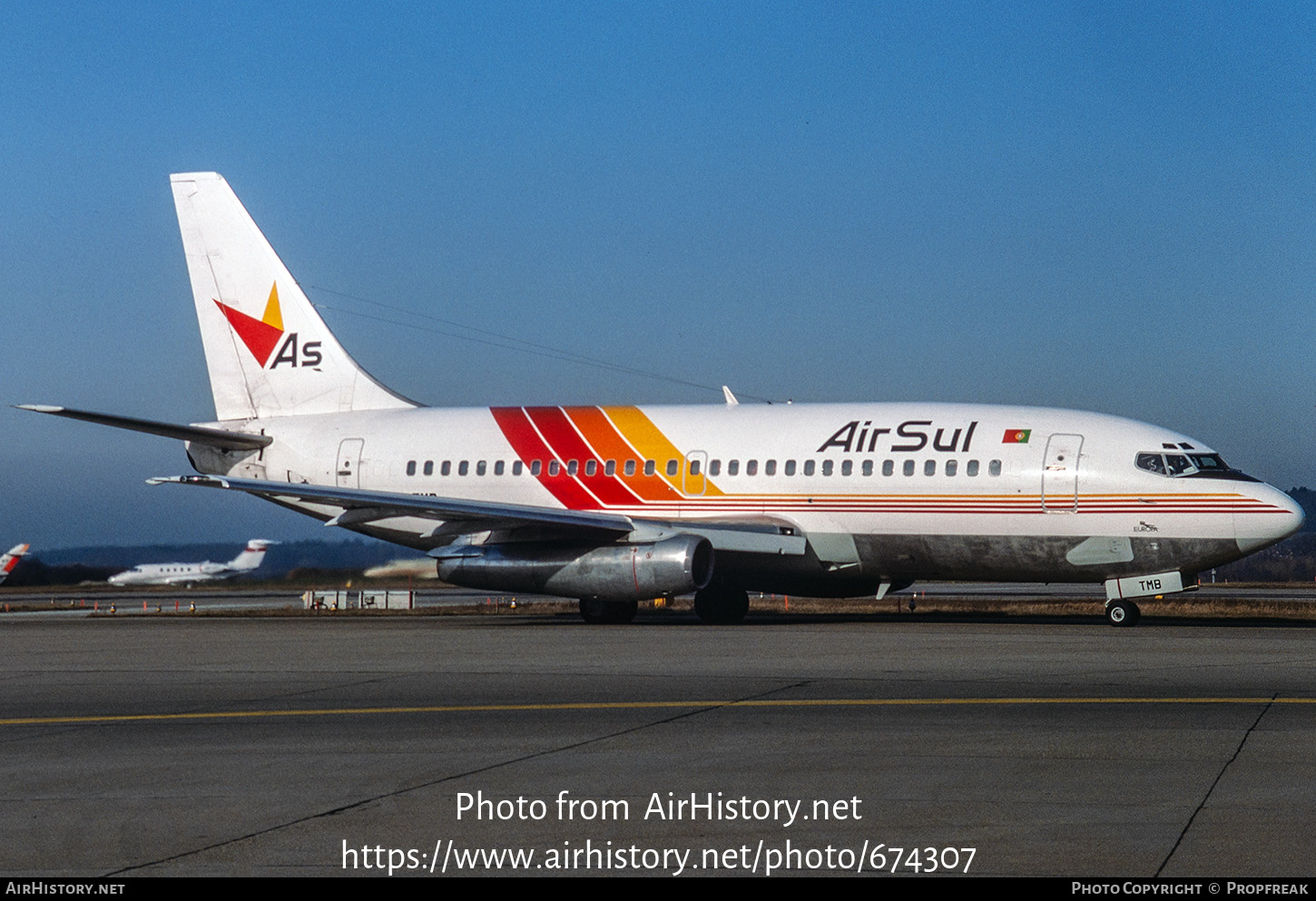 Aircraft Photo of CS-TMB | Boeing 737-291/Adv | Air Sul | AirHistory.net #674307