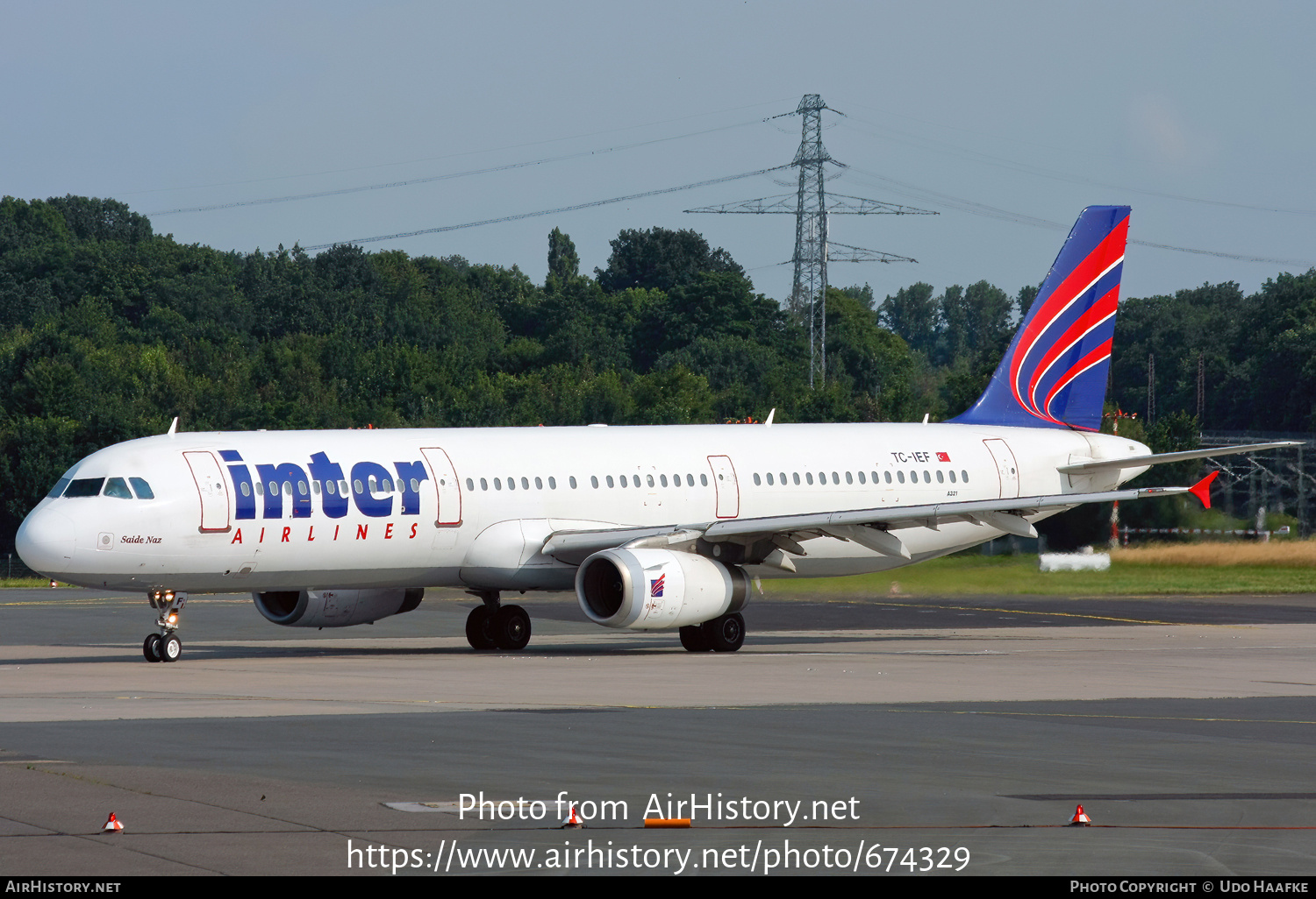 Aircraft Photo of TC-IEF | Airbus A321-231 | Inter Airlines | AirHistory.net #674329