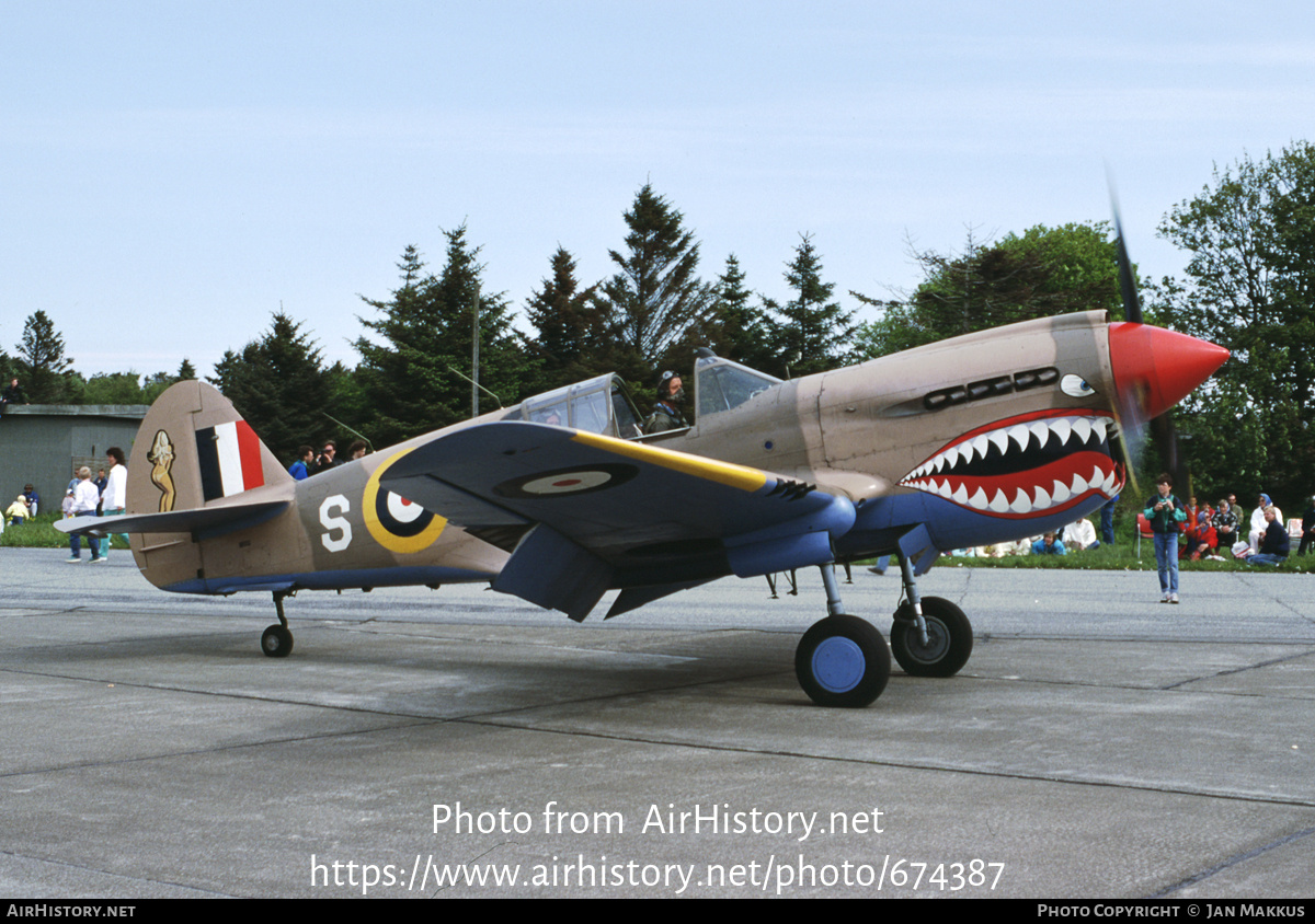 Aircraft Photo of N94466 / NX94466 | Curtiss Kittyhawk Mk1A | UK - Air Force | AirHistory.net #674387