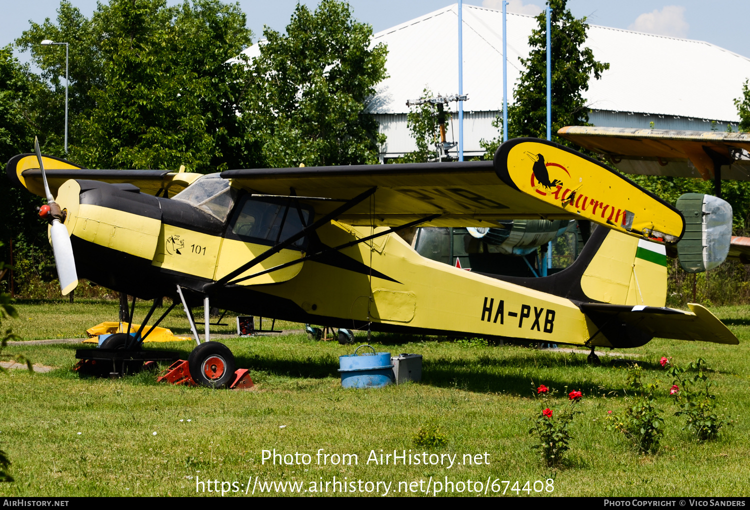 Aircraft Photo of HA-PXB | PZL-Okecie PZL-101 Gawron | AirHistory.net #674408