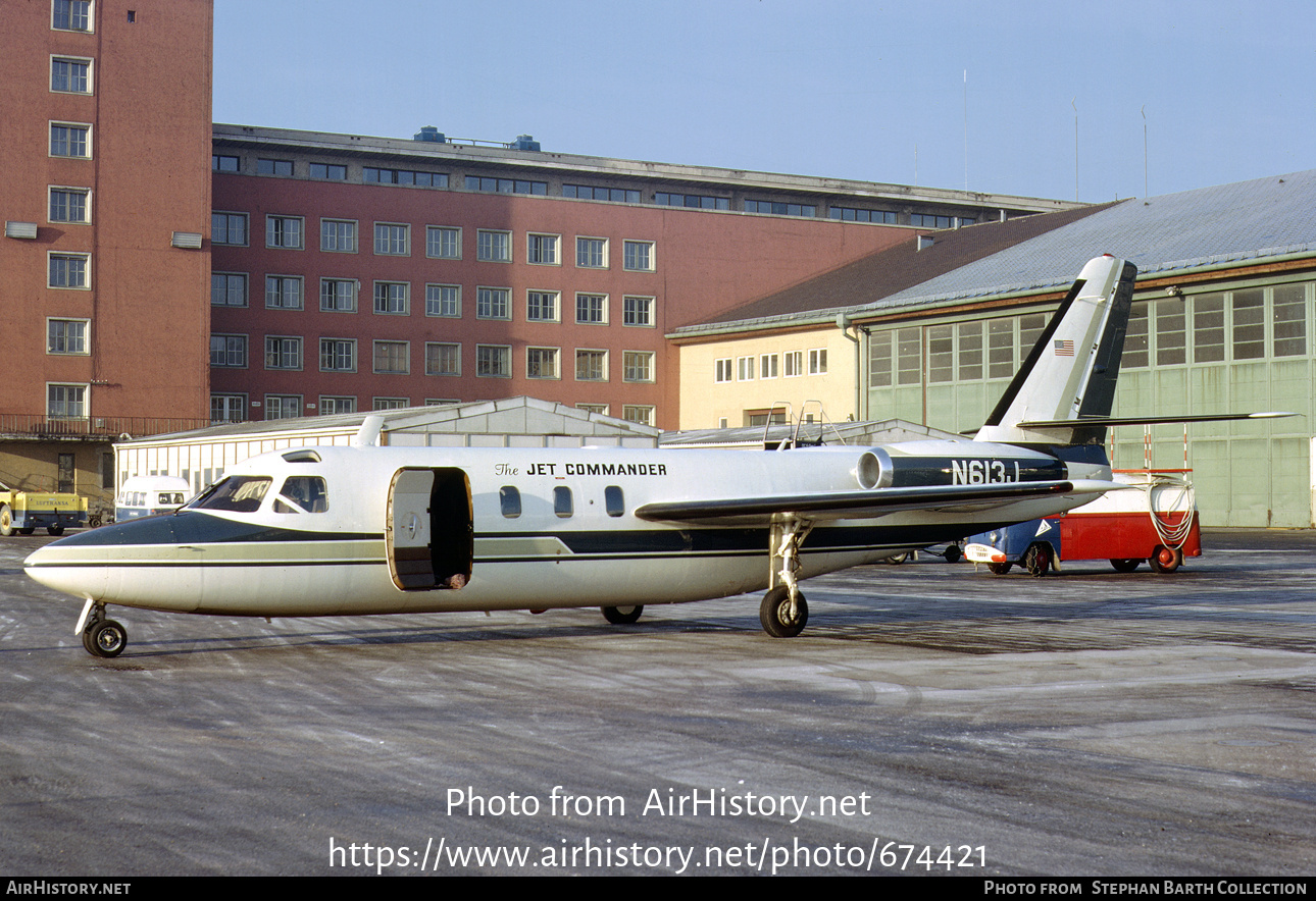 Aircraft Photo of N613J | Aero Commander 1121 Jet Commander | AirHistory.net #674421