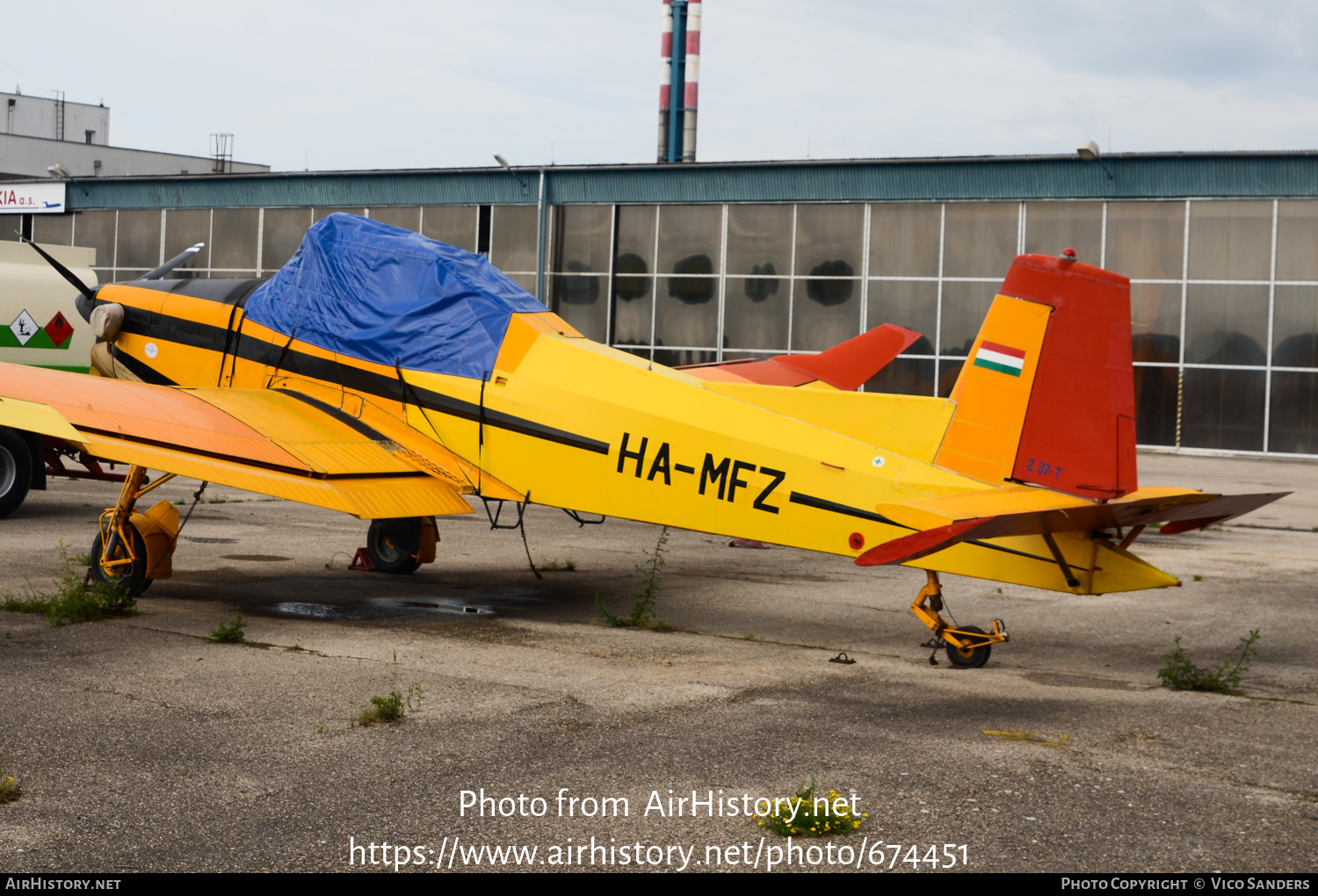 Aircraft Photo of HA-MFZ | Zlin Z-137T Agro Turbo | AirHistory.net #674451