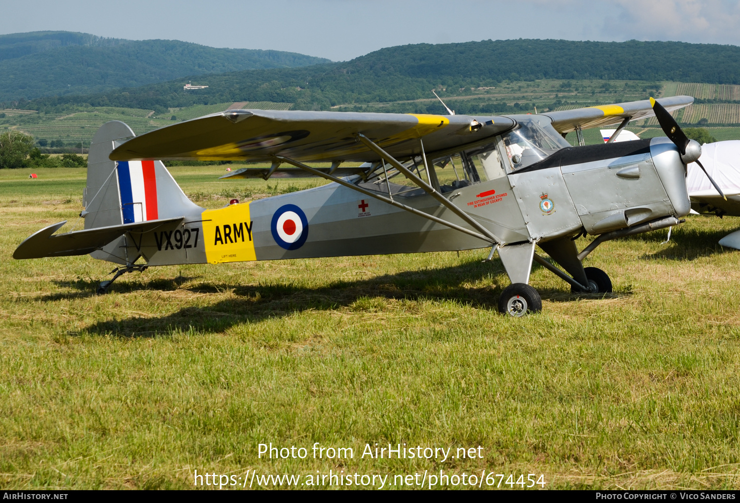 Aircraft Photo of G-ASYG / VX927 | Beagle A-61 Terrier 2 | UK - Army | AirHistory.net #674454