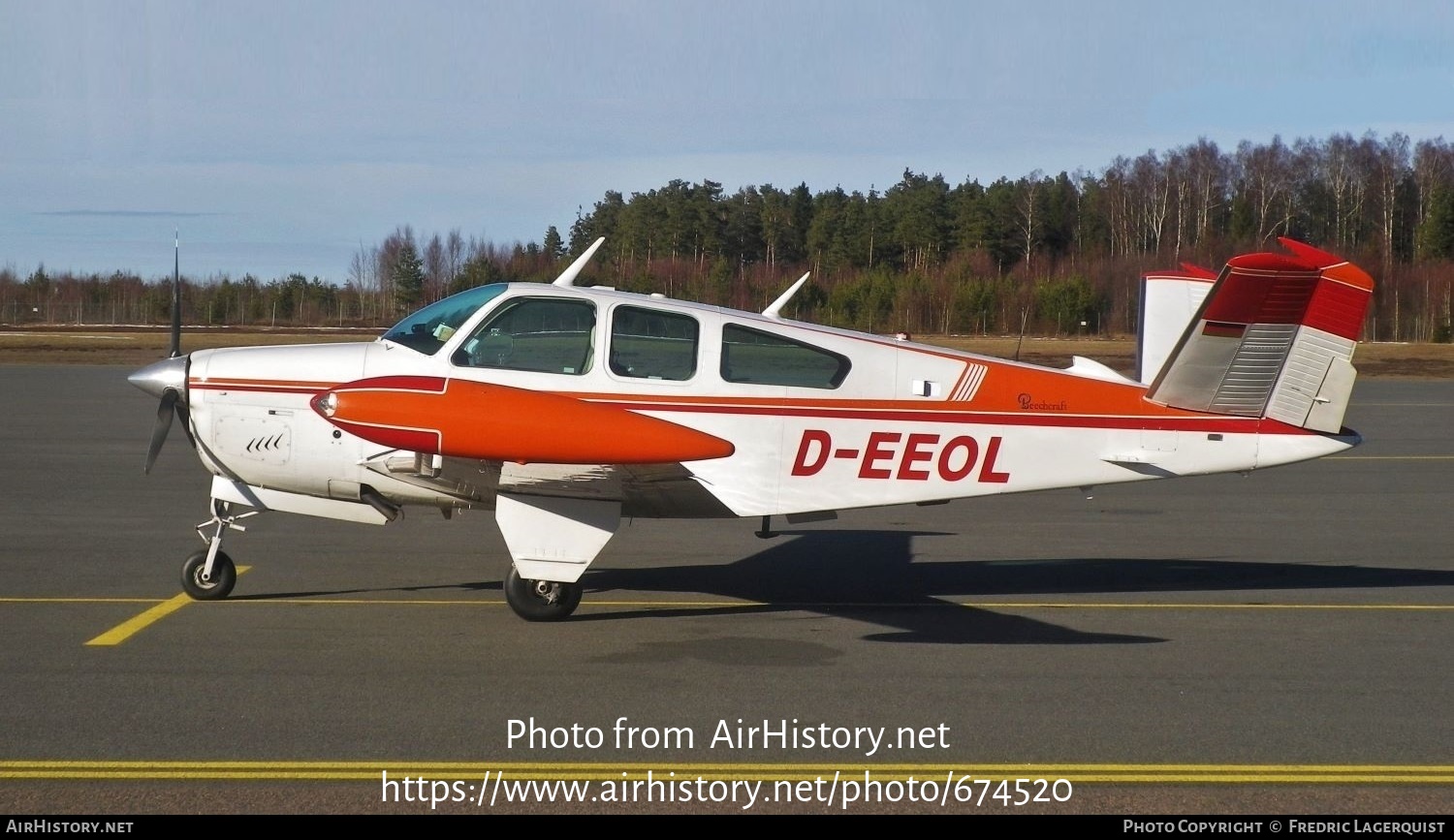 Aircraft Photo of D-EEOL | Beech V35B Bonanza | AirHistory.net #674520