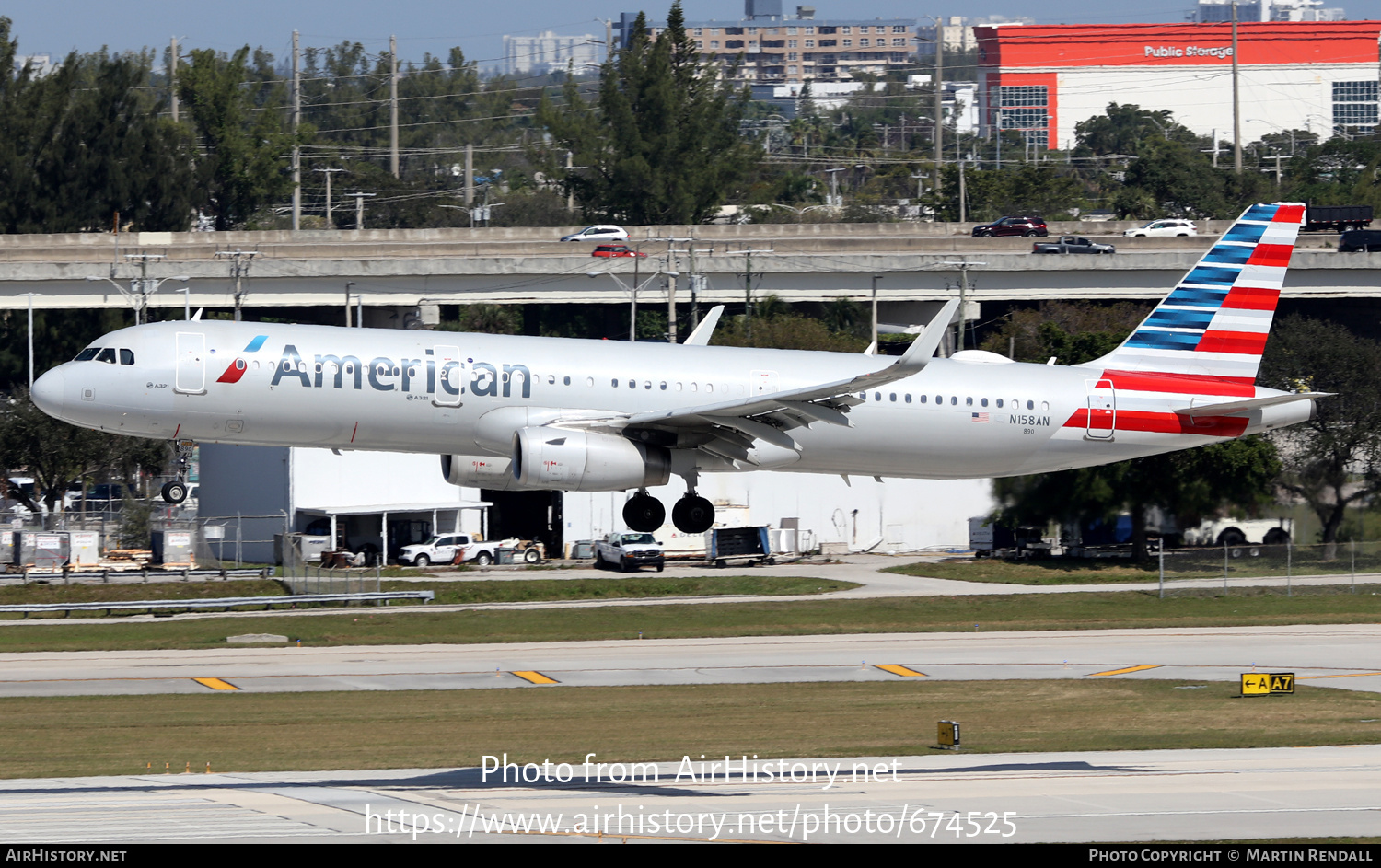 Aircraft Photo of N158AN | Airbus A321-231 | American Airlines | AirHistory.net #674525