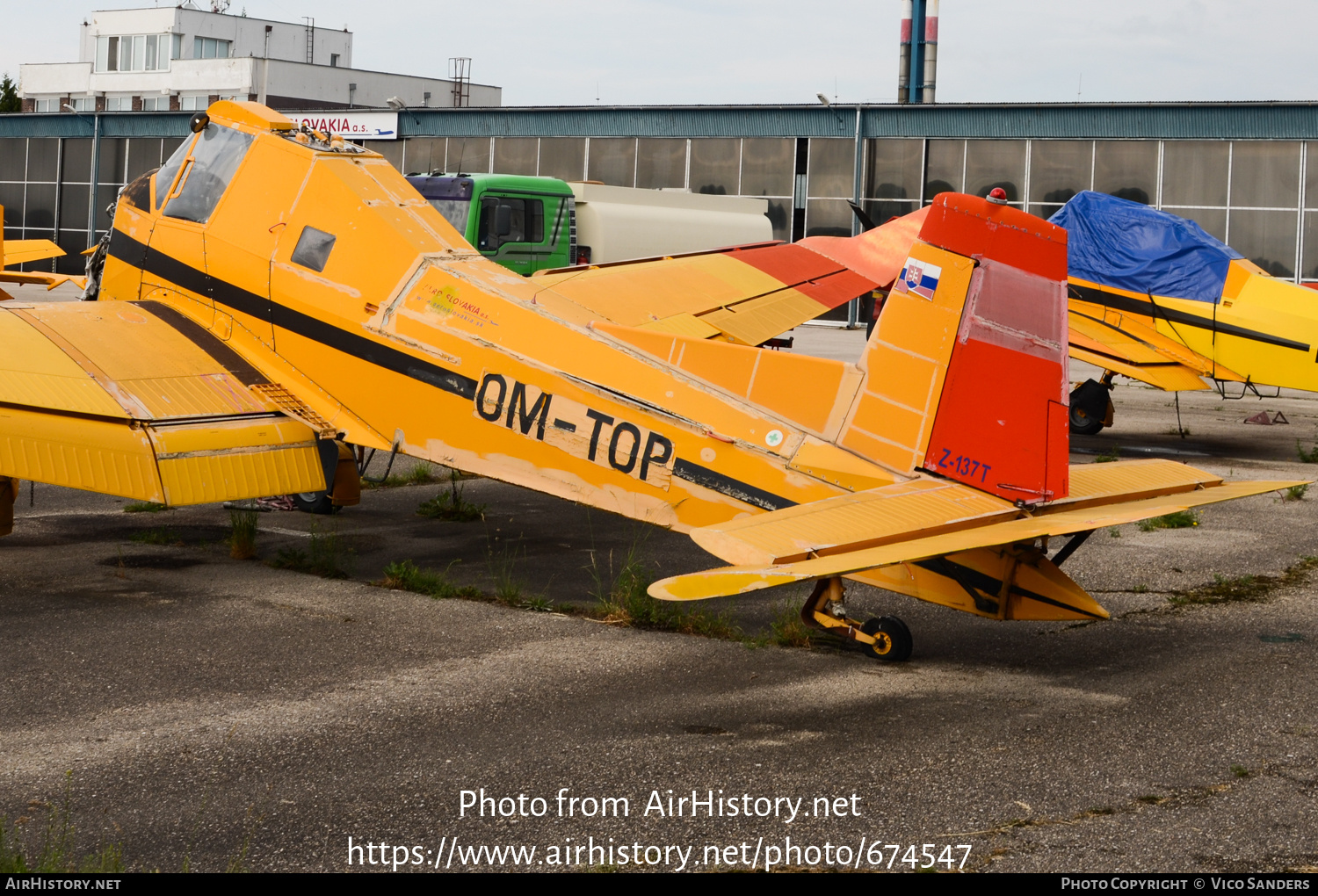 Aircraft Photo of OM-TOP | Zlin Z-137T Agro Turbo | AirHistory.net #674547