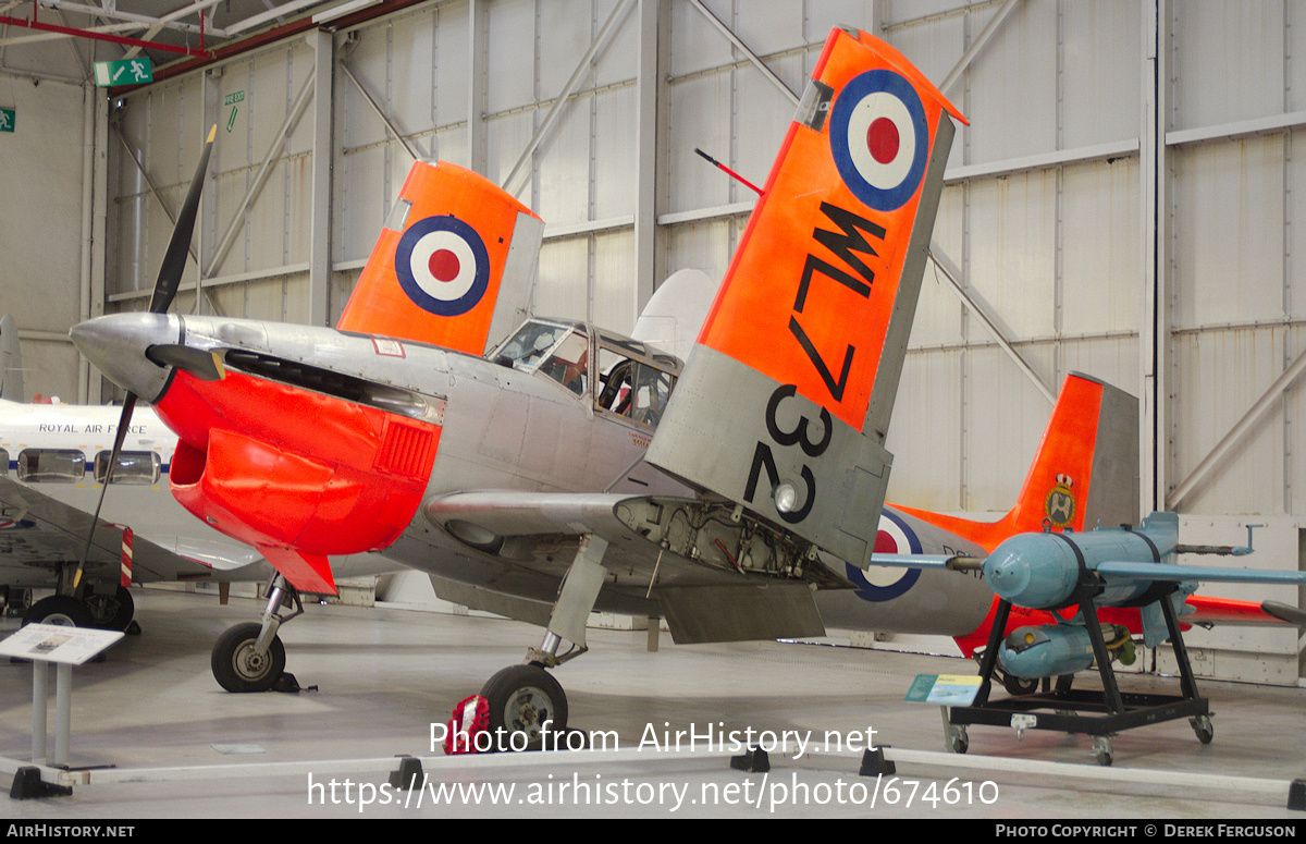 Aircraft Photo of WL732 | Boulton Paul P-108 Sea Balliol T21 | UK - Navy | AirHistory.net #674610