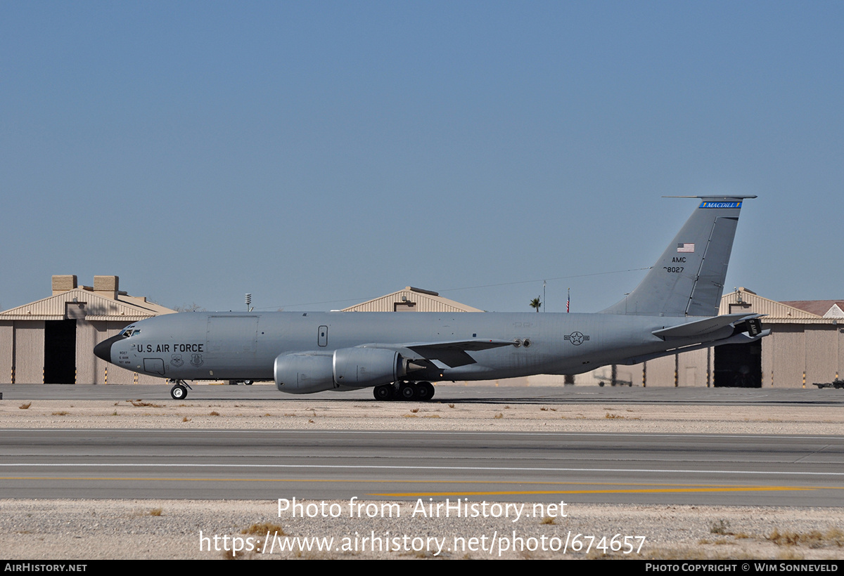 Aircraft Photo of 63-8027 / 38027 | Boeing KC-135R Stratotanker | USA - Air Force | AirHistory.net #674657