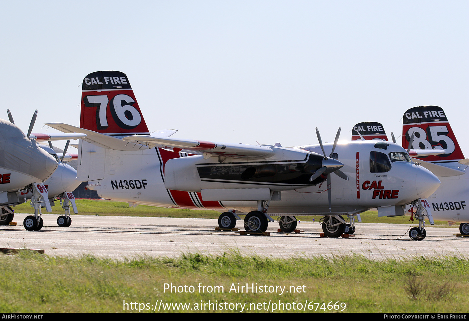 Aircraft Photo of N436DF | Marsh S-2F3AT Turbo Tracker | California Department of Forestry - CDF | AirHistory.net #674669