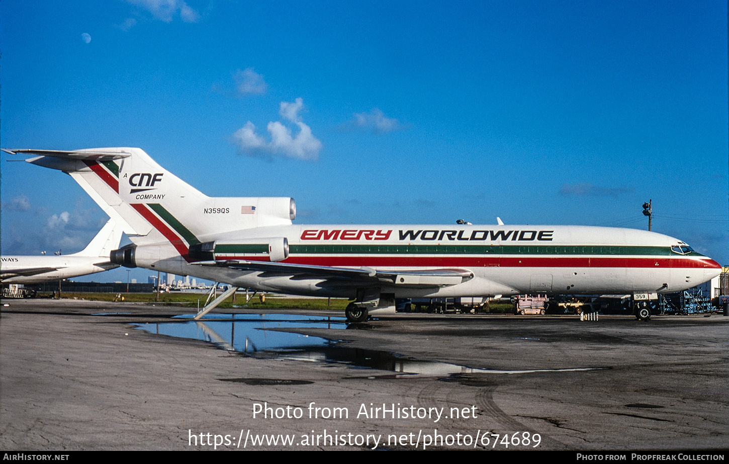 Aircraft Photo of N359QS | Boeing 727-21(F) | Emery Worldwide | AirHistory.net #674689