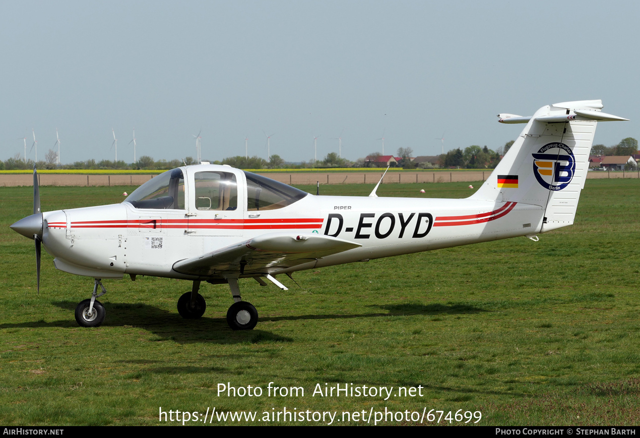 Aircraft Photo of D-EOYD | Piper PA-38-112 Tomahawk | Flugzeug-Charter Berlin | AirHistory.net #674699