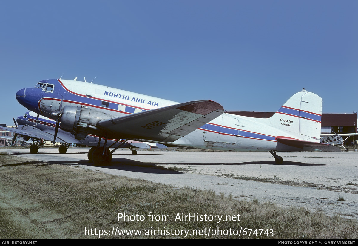 Aircraft Photo of C-FADD | Douglas DC-3(C) | Northland Air | AirHistory.net #674743