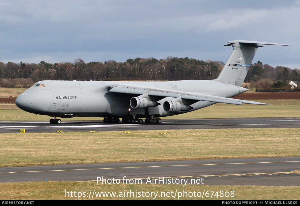 Aircraft Photo of 86-0024 / 60024 | Lockheed C-5B Galaxy (L-500) | USA - Air Force | AirHistory.net #674808