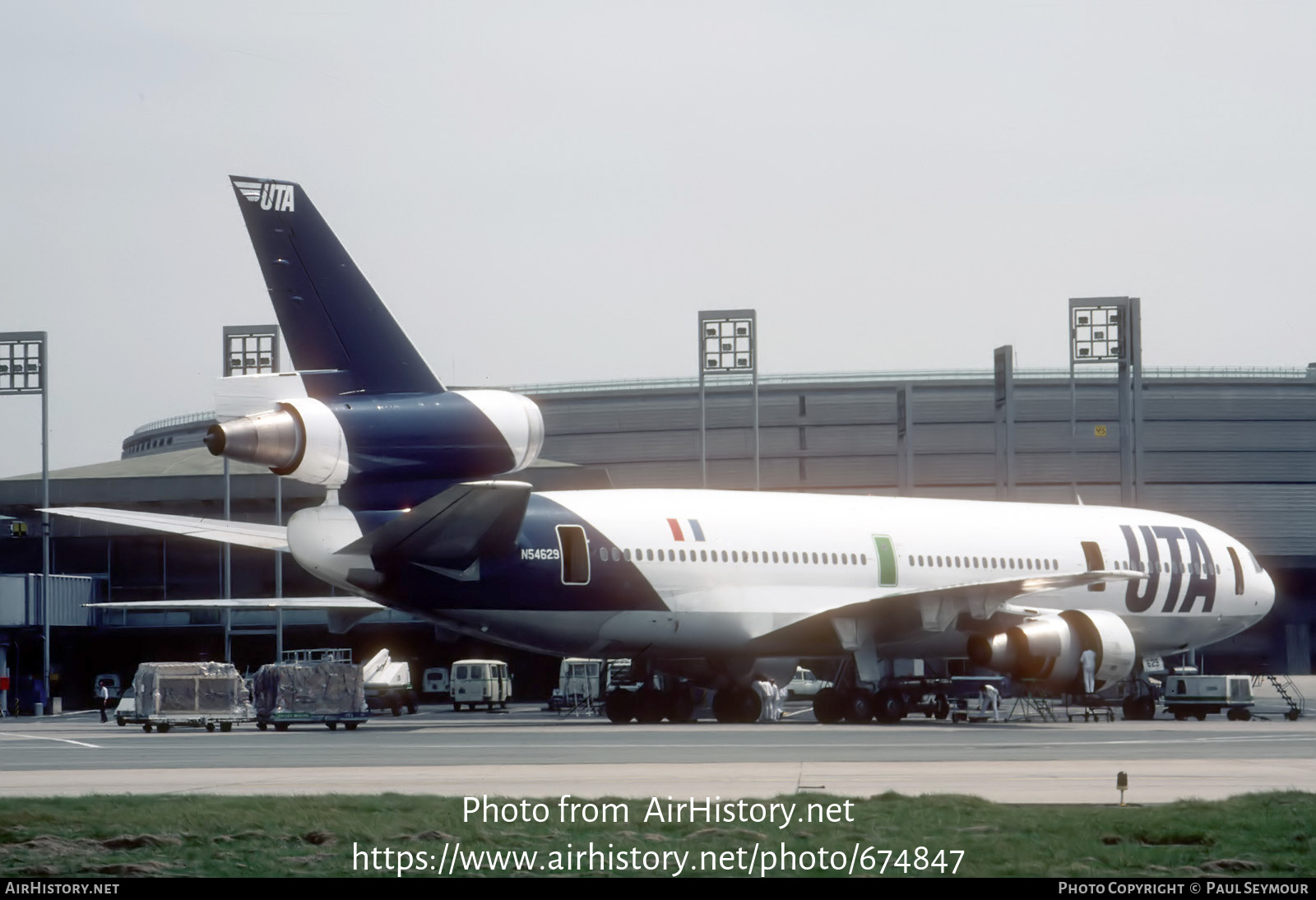 Aircraft Photo of N54629 | McDonnell Douglas DC-10-30 | UTA - Union de Transports Aériens | AirHistory.net #674847