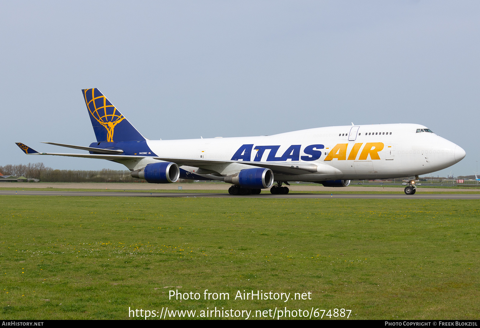 Aircraft Photo of N429MC | Boeing 747-481(BCF) | Atlas Air | AirHistory.net #674887