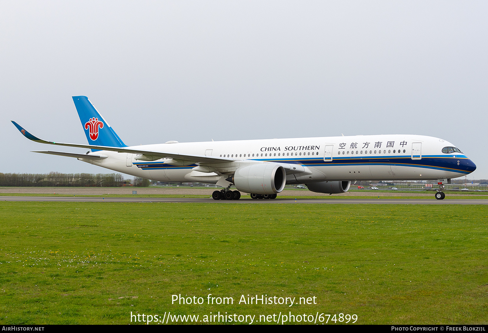 Aircraft Photo of B-32EW | Airbus A350-941 | China Southern Airlines | AirHistory.net #674899