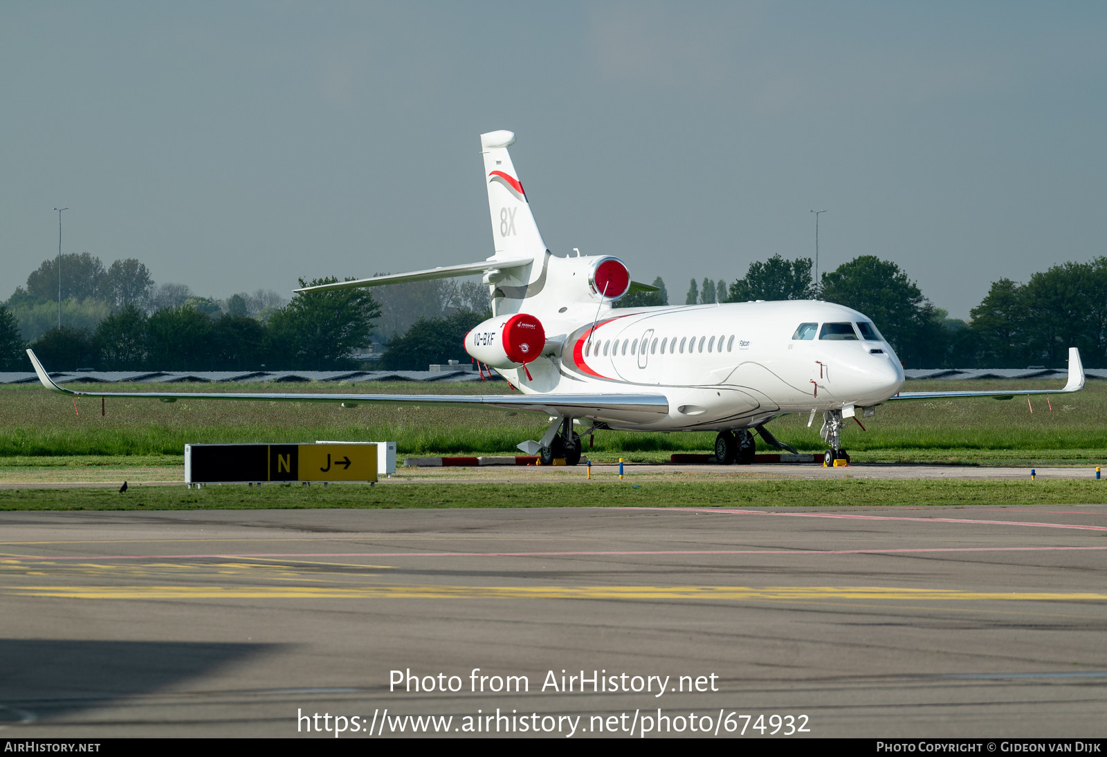 Aircraft Photo of VQ-BXF | Dassault Falcon 8X | AirHistory.net #674932