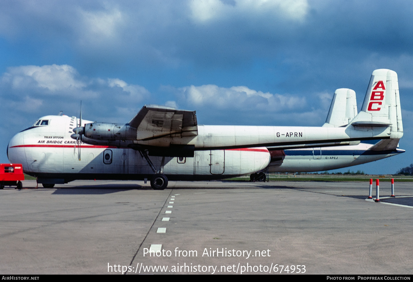 Aircraft Photo of G-APRN | Armstrong Whitworth AW-650 Argosy 102 | Air Bridge Carriers - ABC | AirHistory.net #674953