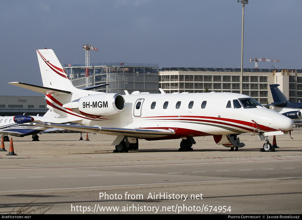 Aircraft Photo of 9H-MGM | Cessna 560XL Citation Excel | AirHistory.net #674954