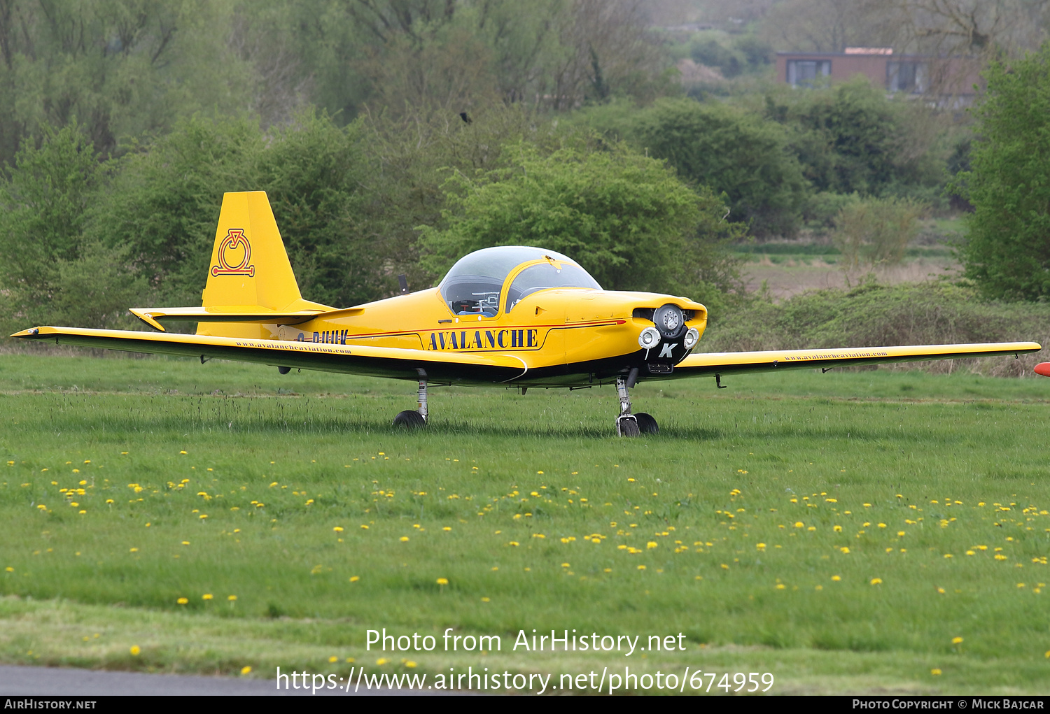 Aircraft Photo of G-BUUK | Slingsby T-67M Firefly Mk2 | Avalanche Aviation | AirHistory.net #674959