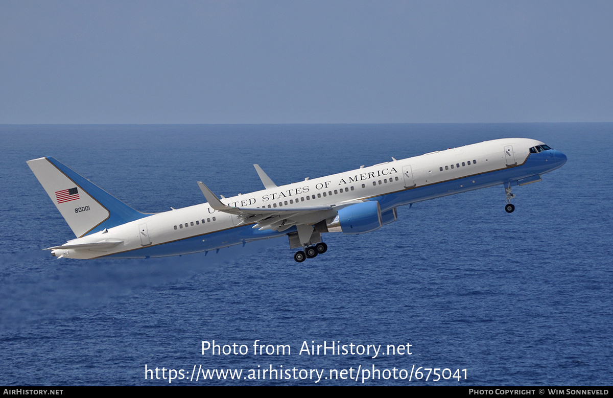 Aircraft Photo of 98-0001 / 80001 | Boeing C-32A (757-200) | USA - Air Force | AirHistory.net #675041