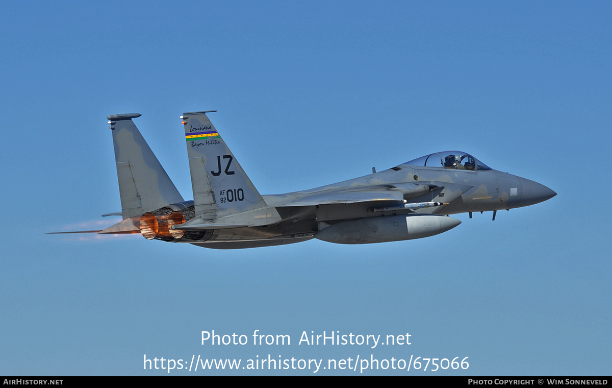 Aircraft Photo of 82-0010 / AF82-010 | McDonnell Douglas F-15C Eagle | USA - Air Force | AirHistory.net #675066