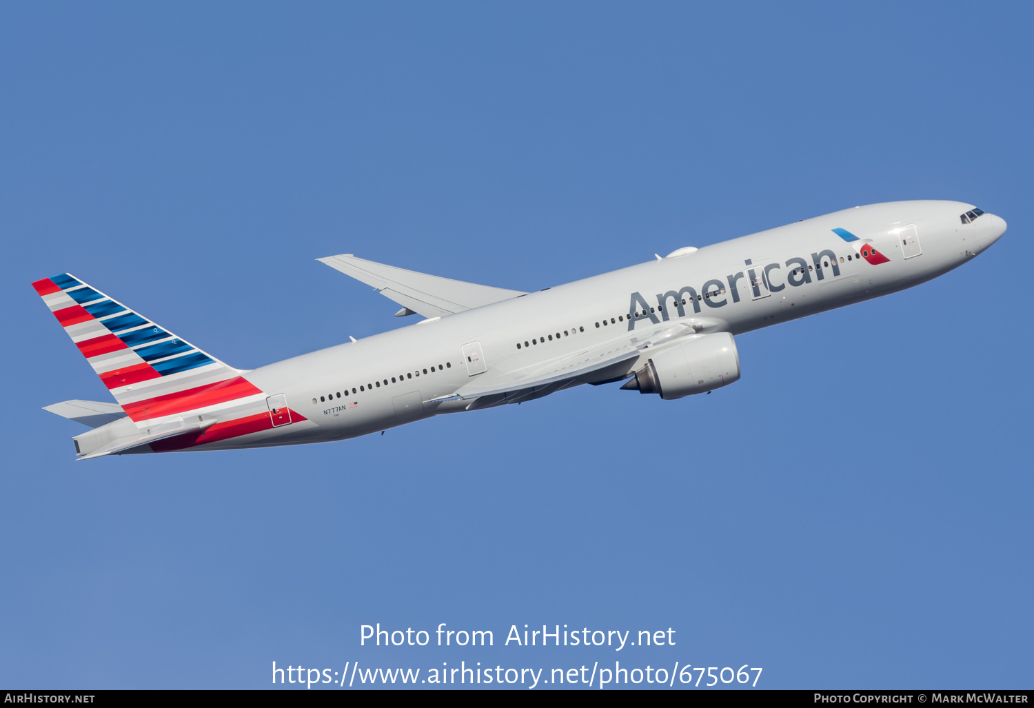 Aircraft Photo of N777AN | Boeing 777-223/ER | American Airlines ...