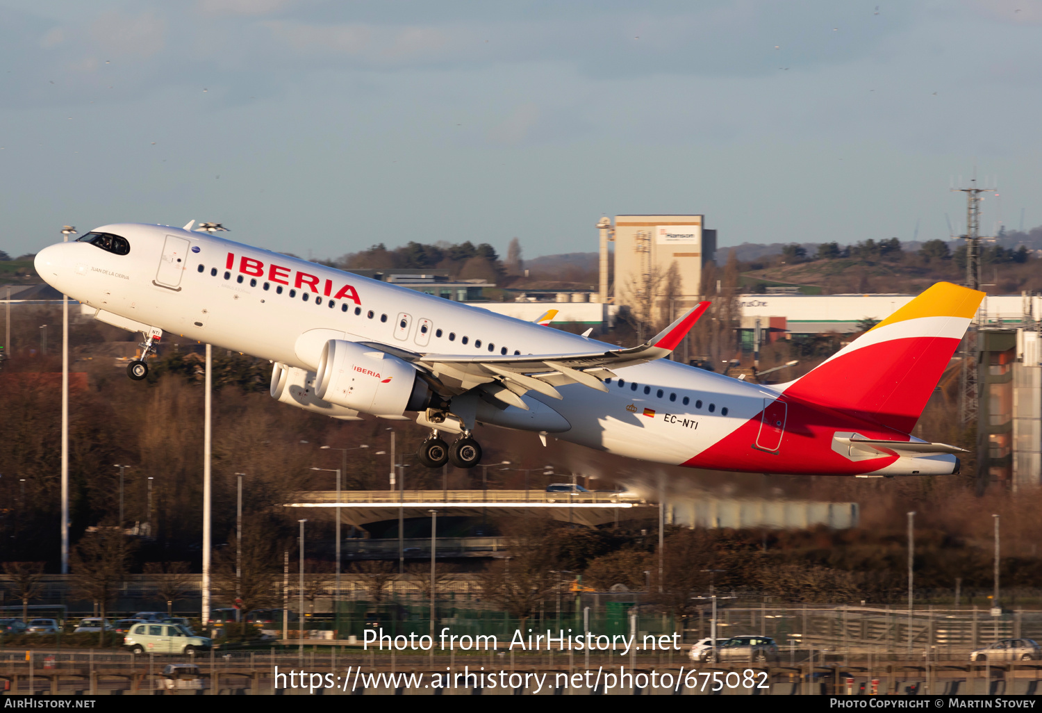 Aircraft Photo of EC-NTI | Airbus A320-251N | Iberia | AirHistory.net #675082