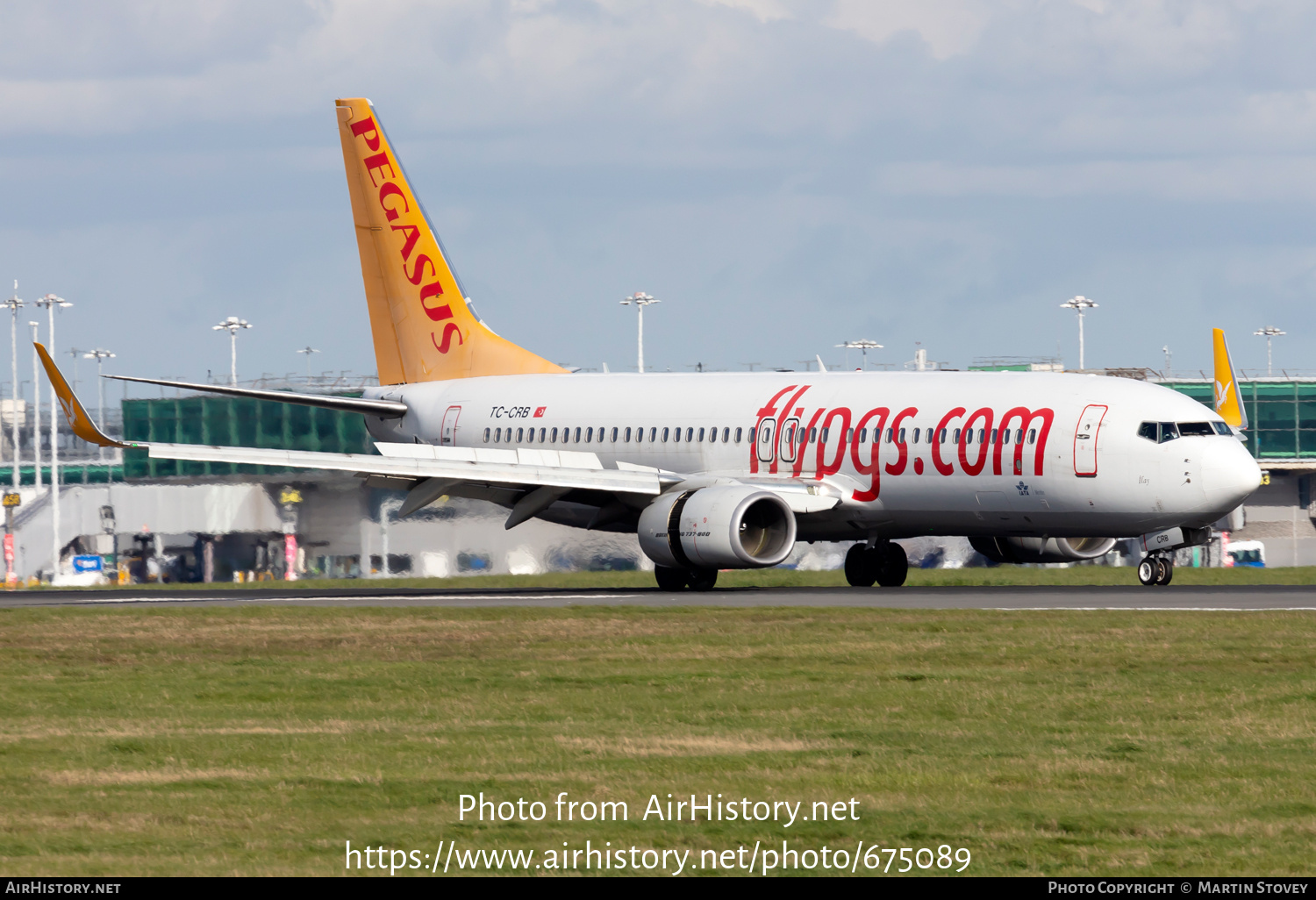 Aircraft Photo of TC-CRB | Boeing 737-8AL | Pegasus Airlines | AirHistory.net #675089