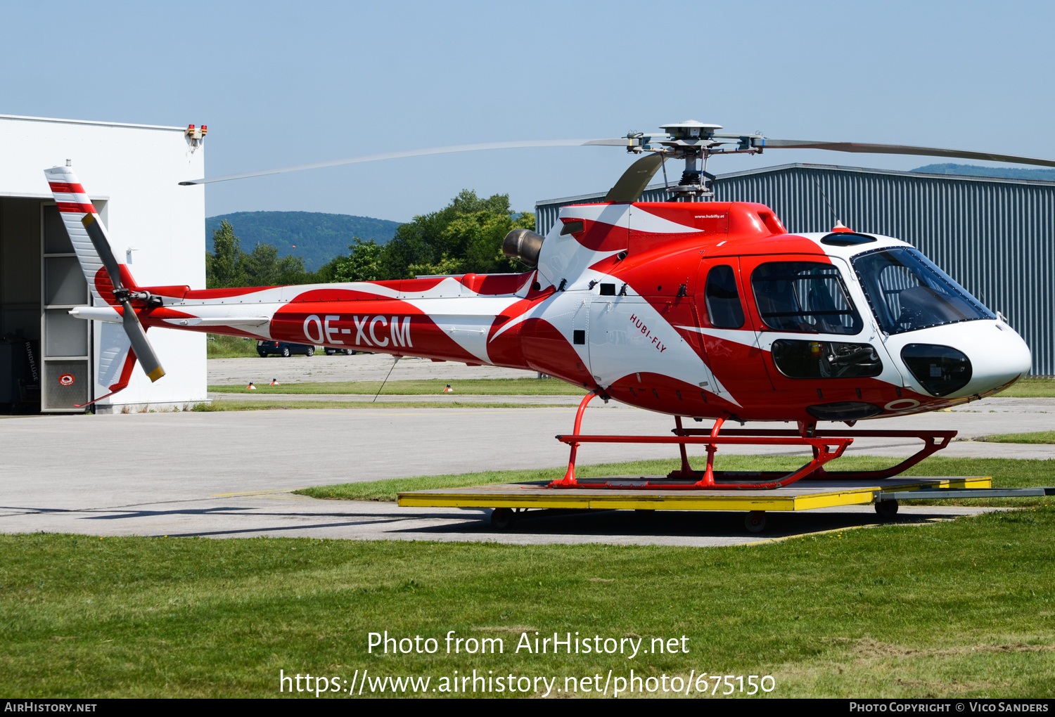 Aircraft Photo of OE-XCM | Eurocopter AS-350B-2 Ecureuil | Hubi-Fly Helikopter | AirHistory.net #675150