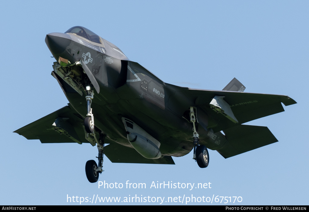 Aircraft Photo of 169610 | Lockheed Martin F-35B Lightning II | USA - Marines | AirHistory.net #675170