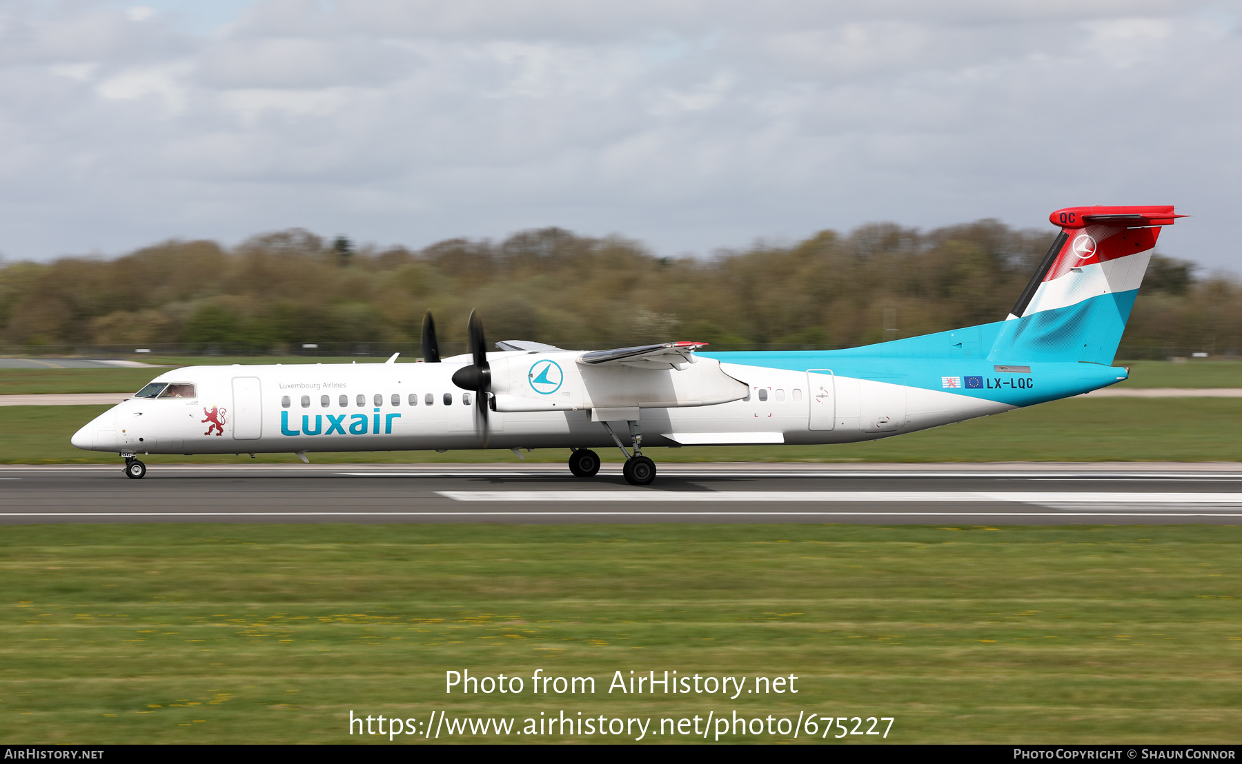 Aircraft Photo of LX-LQC | Bombardier DHC-8-402 Dash 8 | Luxair | AirHistory.net #675227