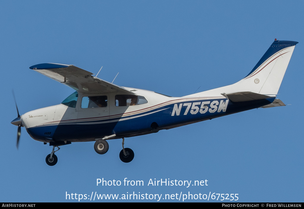 Aircraft Photo of N755SW | Cessna T210L Turbo Centurion | AirHistory.net #675255