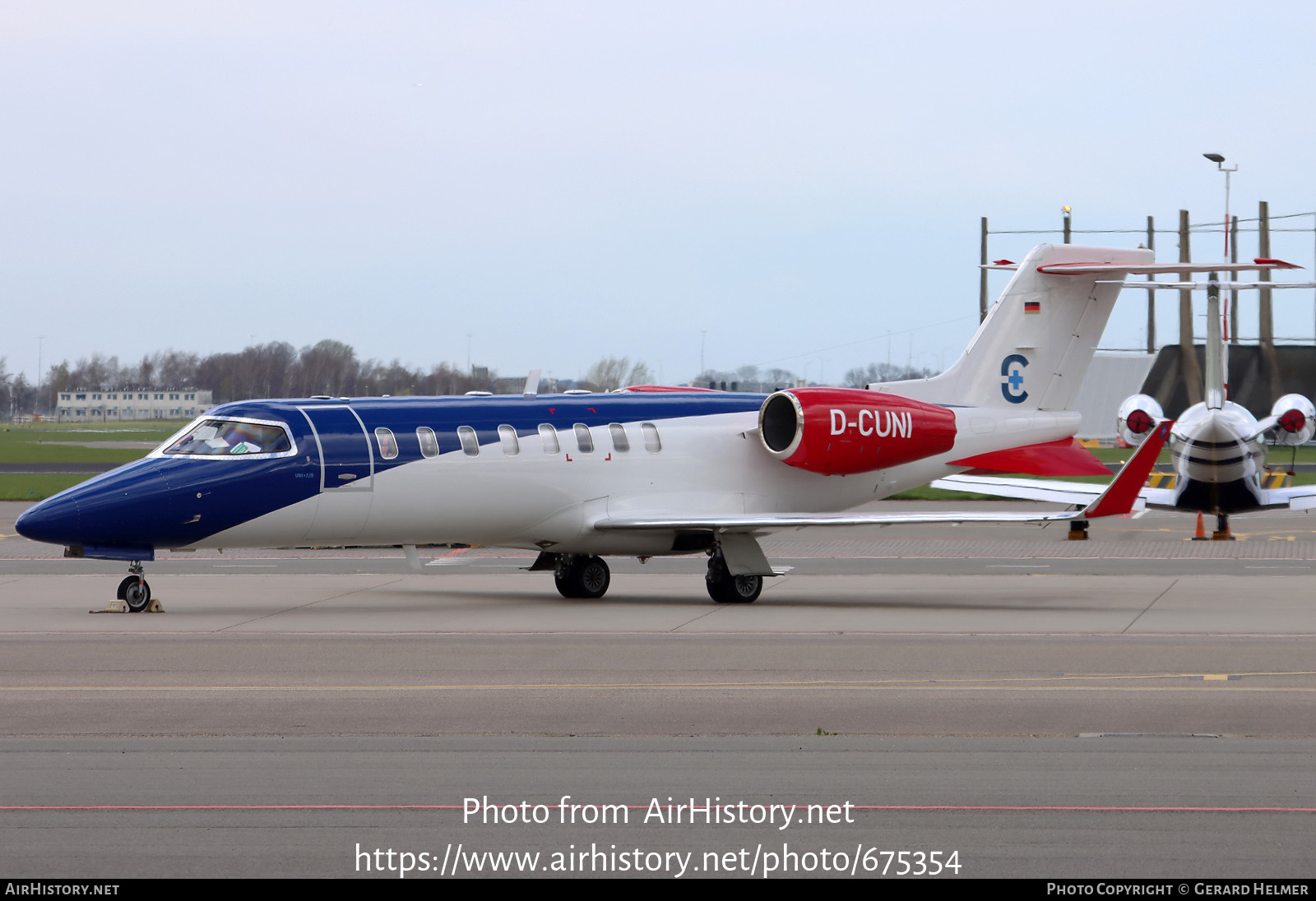 Aircraft Photo of D-CUNI | Learjet 45 | Unicair | AirHistory.net #675354