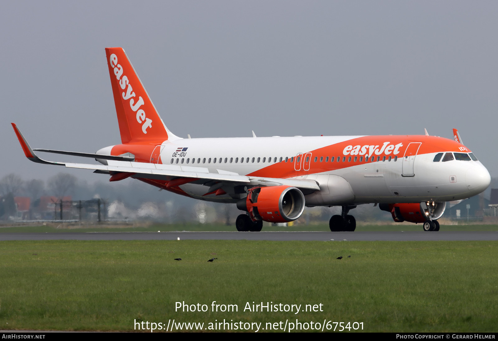 Aircraft Photo of OE-IDU | Airbus A320-214 | EasyJet | AirHistory.net #675401