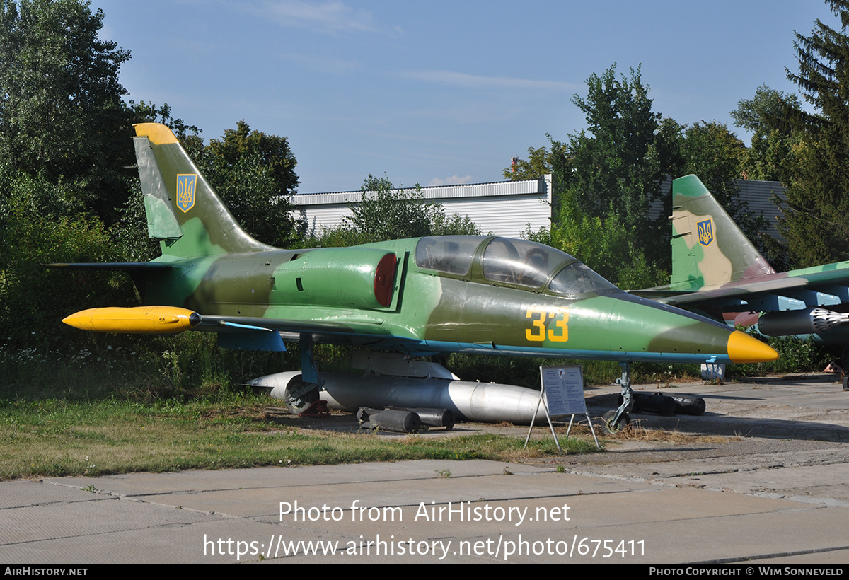 Aircraft Photo of 33 yellow | Aero L-39 Albatros | Ukraine - Air Force | AirHistory.net #675411