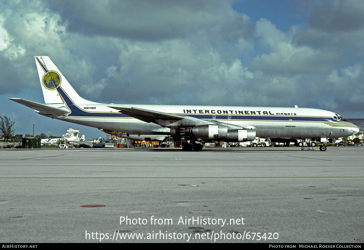 Aircraft Photo of N8148A | Douglas DC-8-33(F) | Intercontinental Airways | AirHistory.net #675420