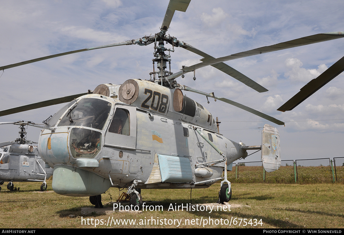 Aircraft Photo of 208 black | Kamov Ka-27PL | Ukraine - Navy | AirHistory.net #675434