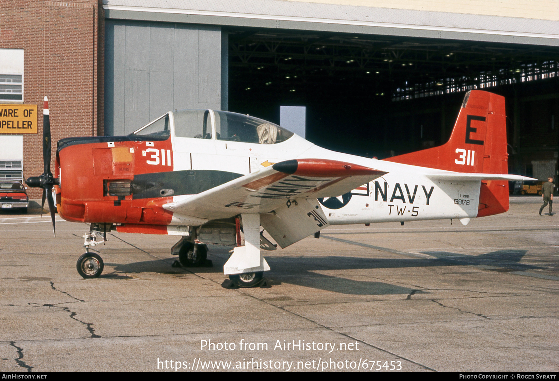 Aircraft Photo of 138178 | North American T-28B Trojan | USA - Navy | AirHistory.net #675453