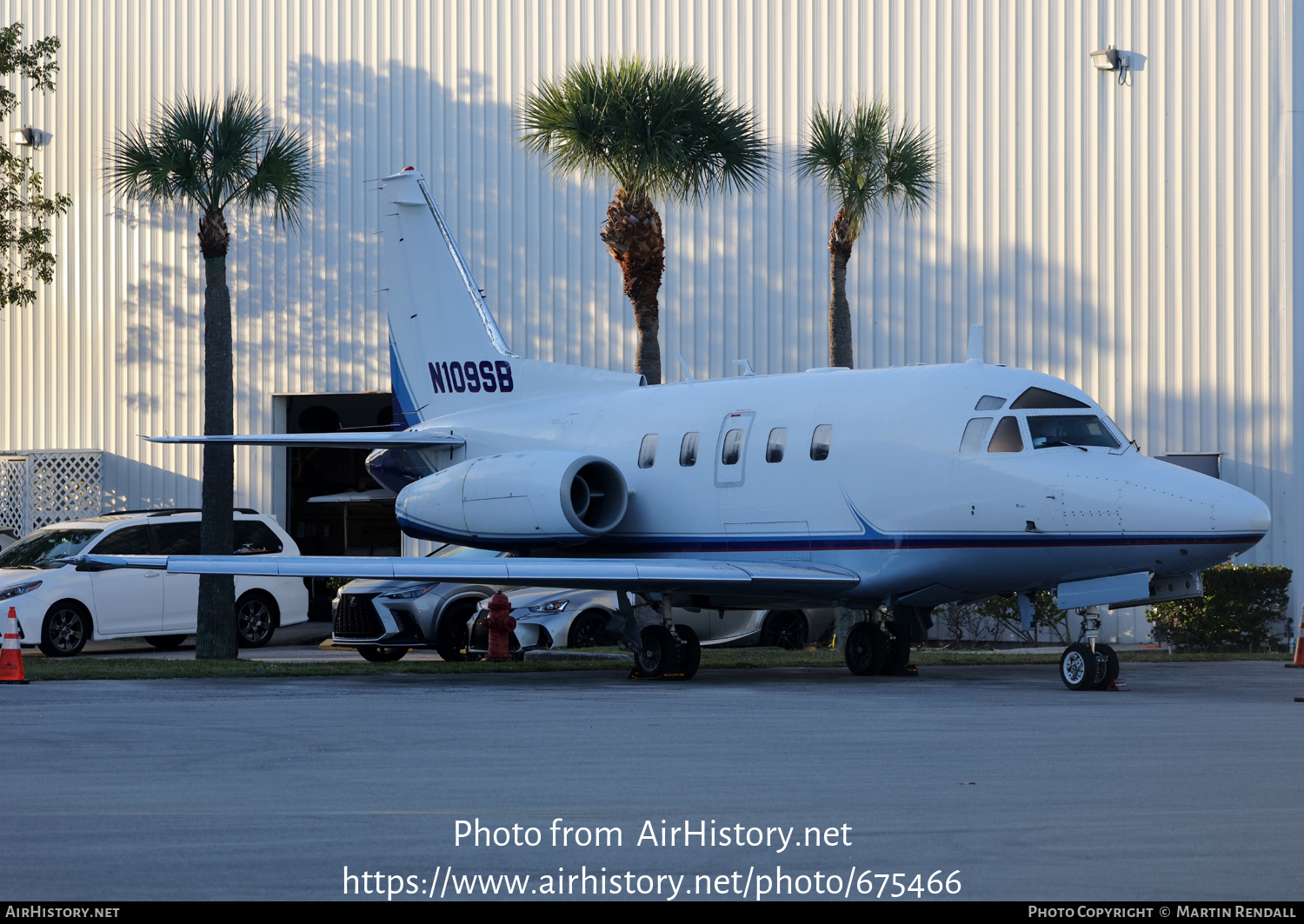 Aircraft Photo of N109SB | North American Rockwell NA-380 Sabreliner 75A | AirHistory.net #675466