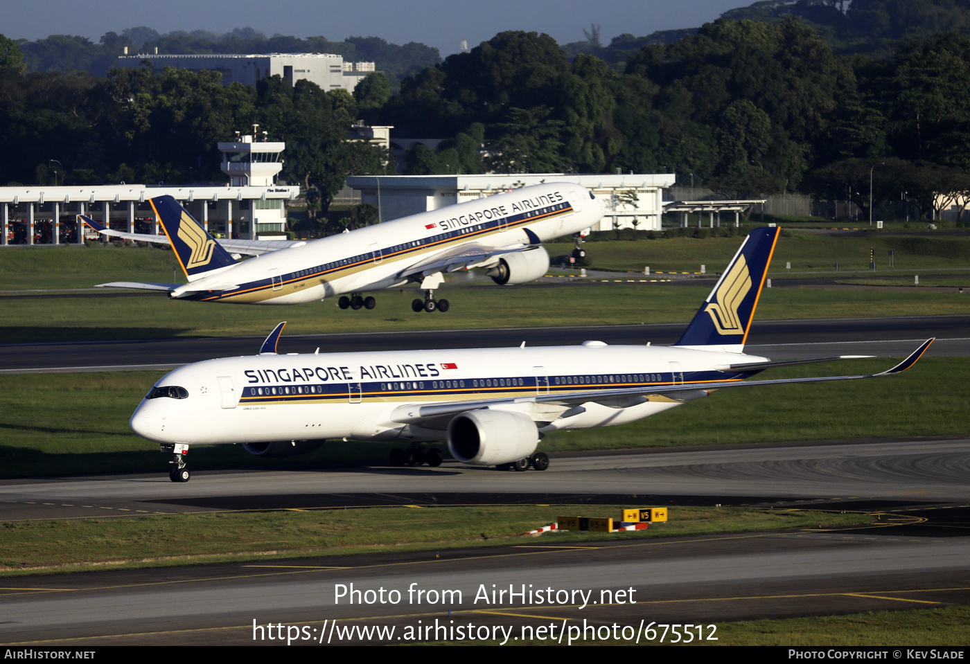 Aircraft Photo of 9V-SJB | Airbus A350-941 | Singapore Airlines | AirHistory.net #675512